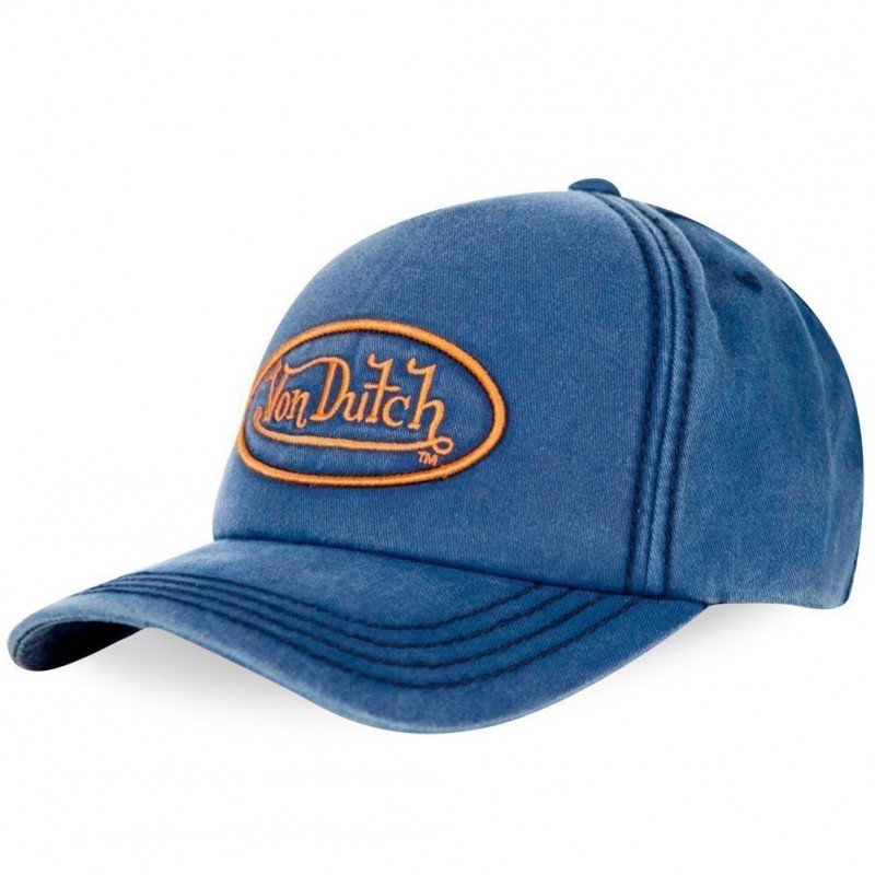 VON DUTCH Casquette Homme Coton BOB06 Jeans