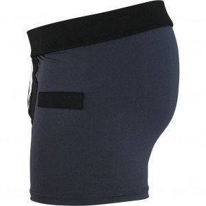 DJEMBE Boxer Homme Microfibre SCOTCH Anthracite Noir