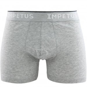IMPETUS Boxer Homme Coton bio ORGANIC Souris chiné