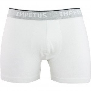 IMPETUS Boxer Homme Coton bio ORGANIC Blanc