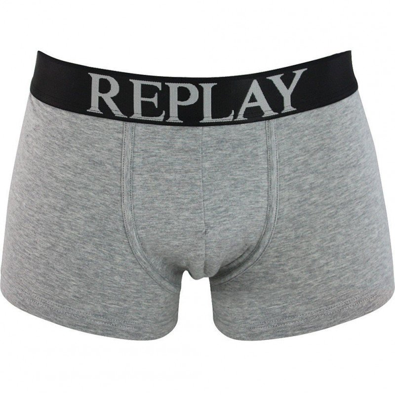 REPLAY Boxer Homme Coton INSCN Souris chiné