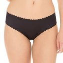 DIM Lot de 2 Boxers string Femme Microfibre BODY TOUCH Noir Blanc