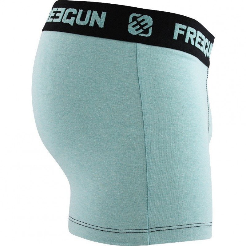 FREEGUN Boxer Homme MicroCoton BCASS1 Aqua ICE