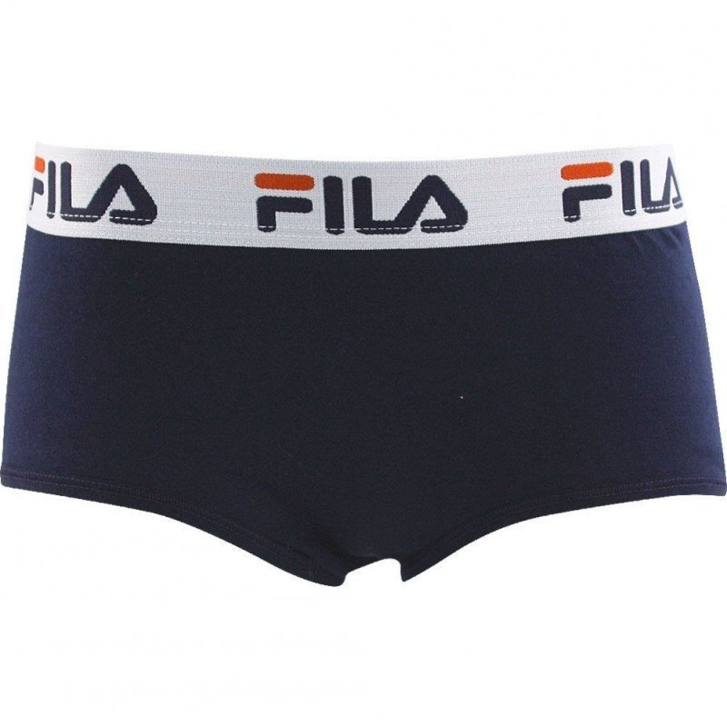 FILA Boxer Femme Coton CEINT Marine