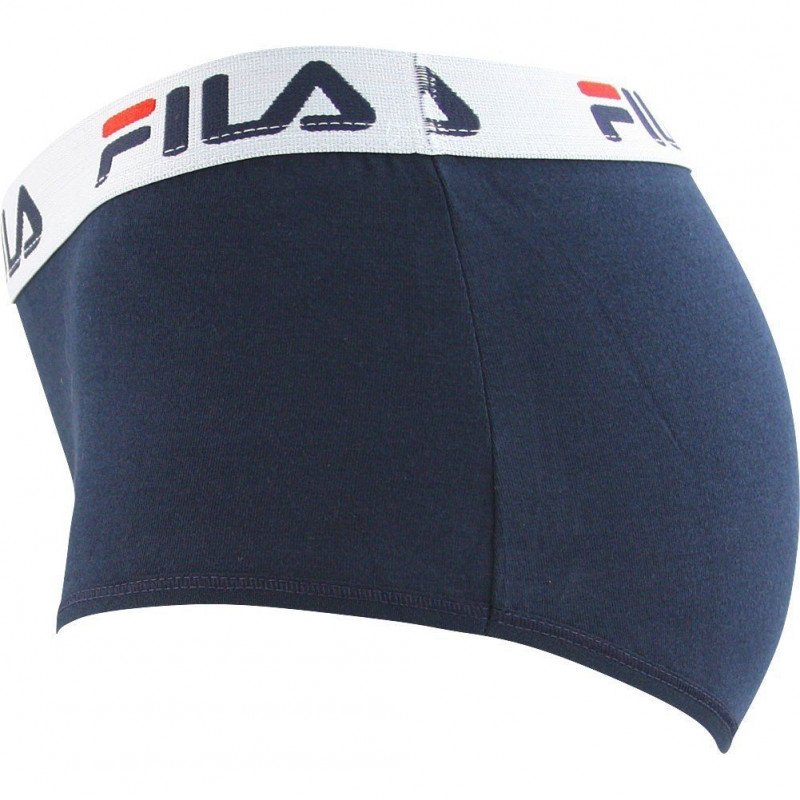 FILA Boxer Femme Coton CEINT Marine