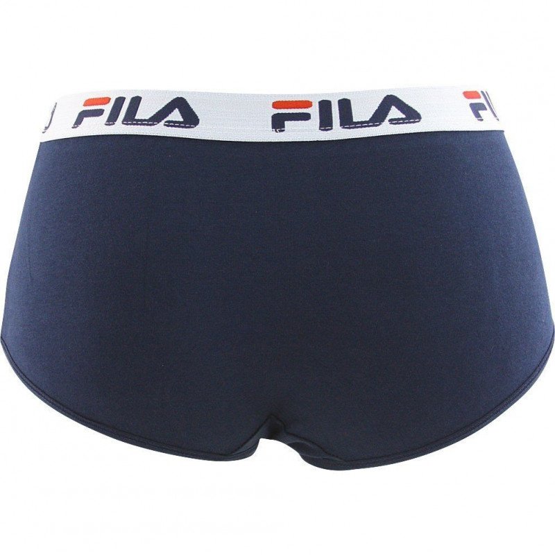 FILA Boxer Femme Coton CEINT Marine