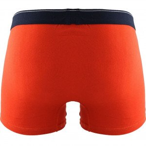 EMINENCE Boxer Homme Coton MADE IN FRANCE Rouge orange