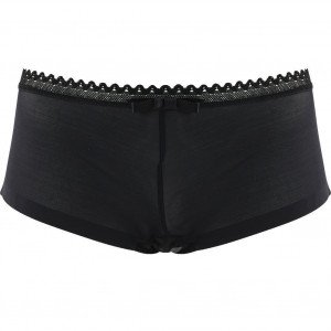 LOU Shorty Femme Microfibre OXYGENE Noir