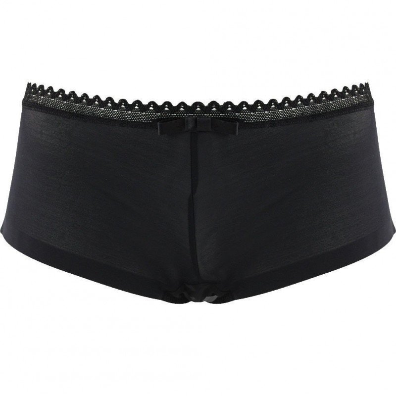 LOU Shorty Femme Microfibre OXYGENE Noir