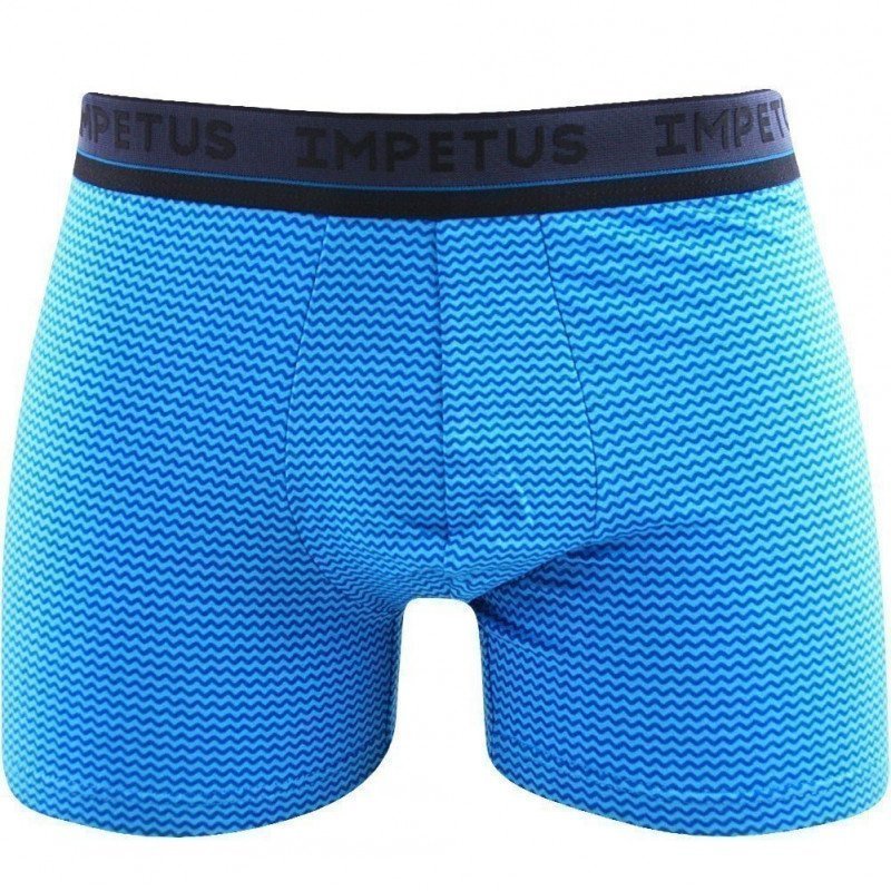 IMPETUS Boxer Homme Micromodal VENICE Bleu