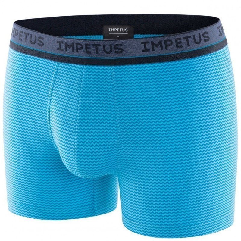 IMPETUS Boxer Homme Micromodal VENICE Bleu