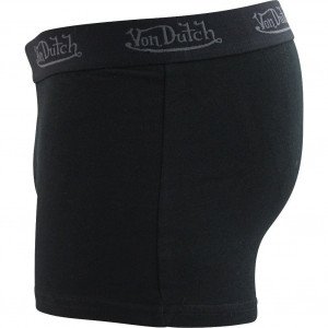VON DUTCH Boxer Homme Coton BCCLASS2 Noir Gris