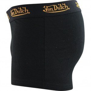 VON DUTCH Boxer Homme Coton BCCLASS2 Noir Orange