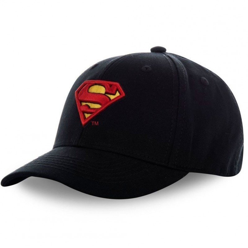 FREEGUN Casquette Homme Coton SUP1 Noir Rouge DC COMICS