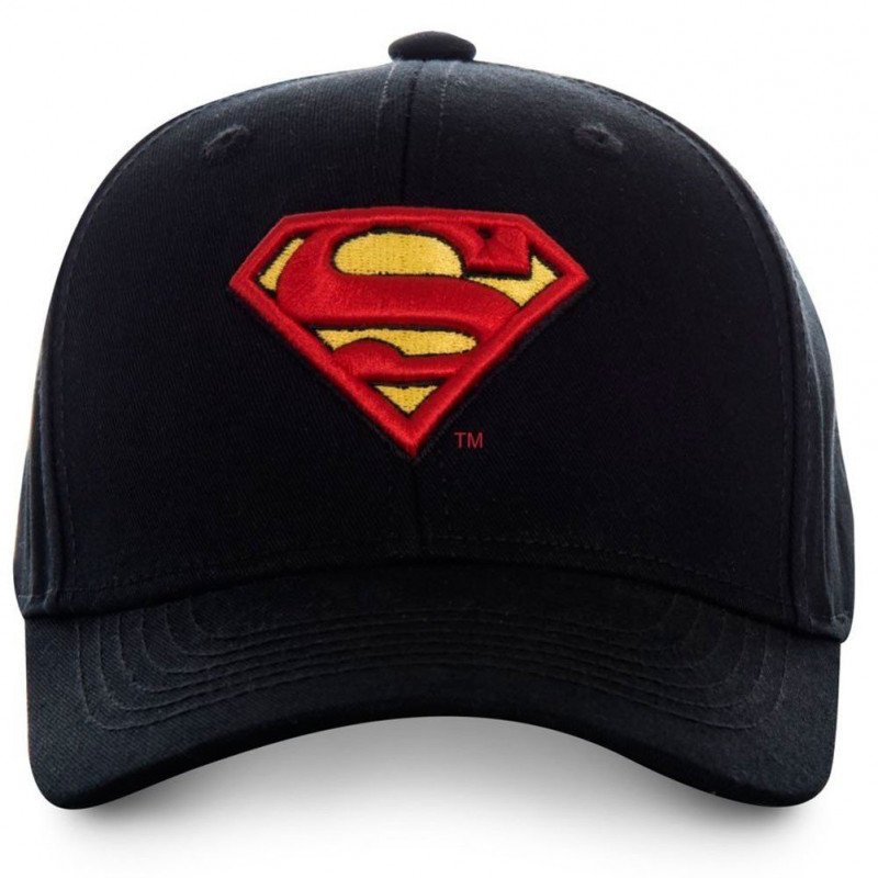 FREEGUN Casquette Homme Coton SUP1 Noir Rouge DC COMICS