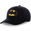 FREEGUN Casquette Homme Coton BAT1 Noir Jaune DC COMICS