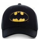 FREEGUN Casquette Homme Coton BAT1 Noir Jaune DC COMICS