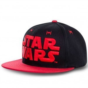 FREEGUN Casquette Homme Coton CAPRED Noir Rouge STARWARS