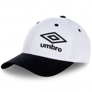 UMBRO Casquette Homme Coton CAPPOL02 Gris clair Noir