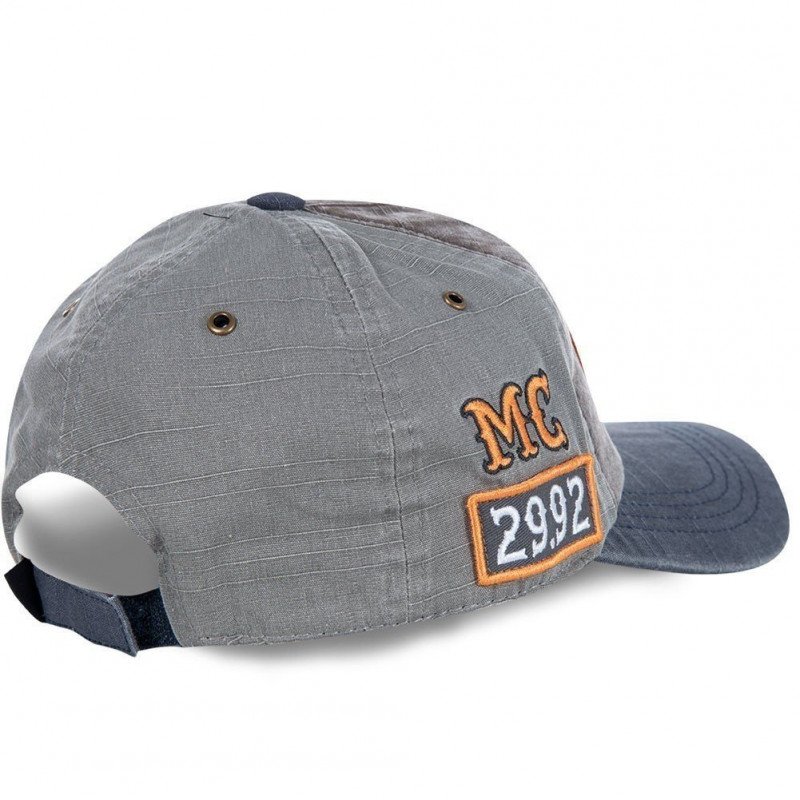 VON DUTCH Casquette Homme Coton JACKGMO Gris