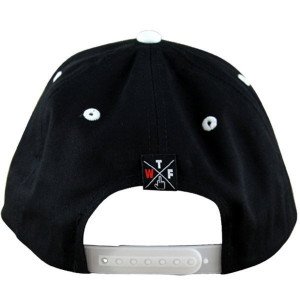 WTF Casquette coton TEXT Noir