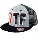 WTF Casquette coton TEXT Gris