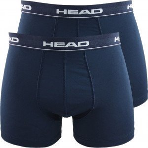 HEAD Lot de 2 Boxers Homme Microfibre PACKM Marine