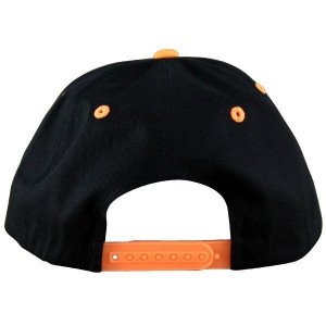 OFFICIAL US MARSHALL Casquette coton FLUO Noir Orange