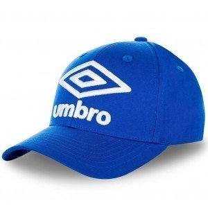 UMBRO Casquette Homme Coton CAPLOG05 Bleu Blanc