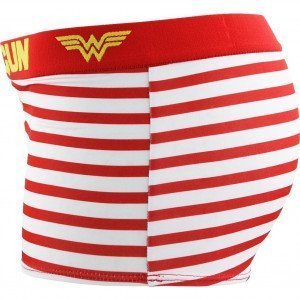 FREEGUN Boxer Fille Microfibre SHMW2 Blanc Rouge DC COMICS