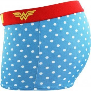 FREEGUN Boxer Fille Microfibre SHMW1 Bleu Blanc DC COMICS