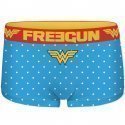 FREEGUN Boxer Fille Microfibre SHMW1 Bleu Blanc DC COMICS