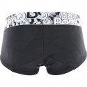 BODY Q Shorty Homme Microfibre BMASS1 Noir Rouge