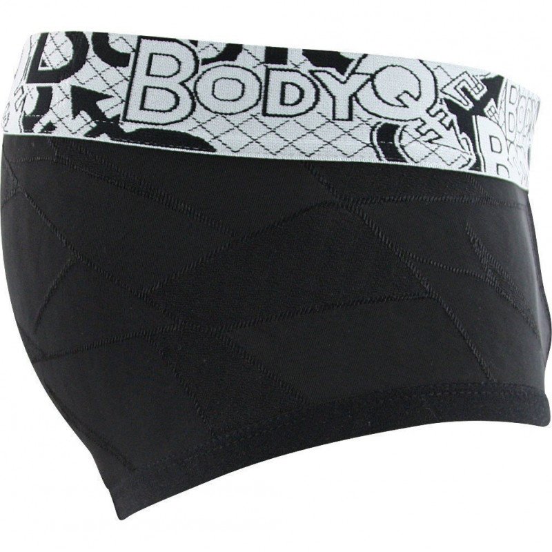 BODY Q Shorty Homme Microfibre BMASS1 Noir Rouge