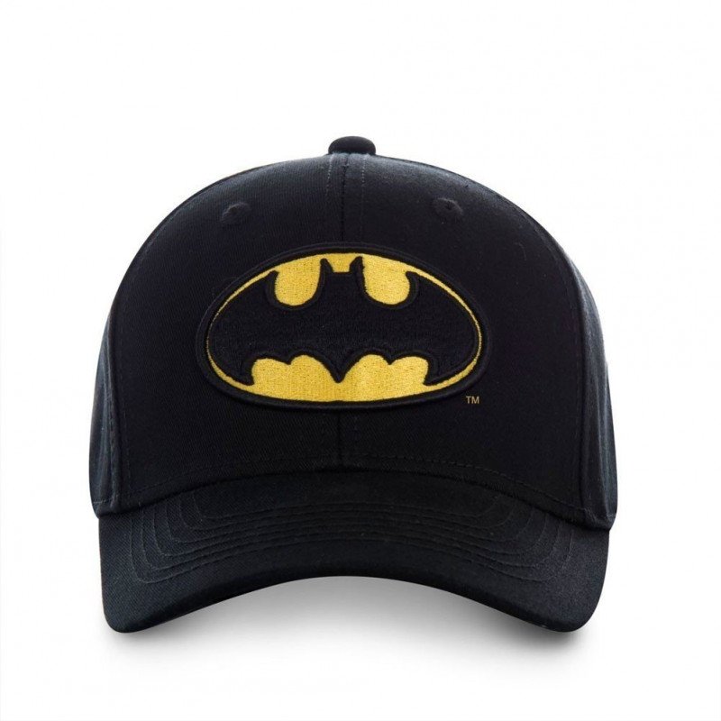 FREEGUN Casquette Garçon Coton BAT1 Noir Jaune DC COMICS