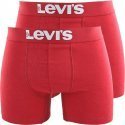 LEVI'S Lot de 2 Boxers Homme Coton CLASSIC Chili Pepper