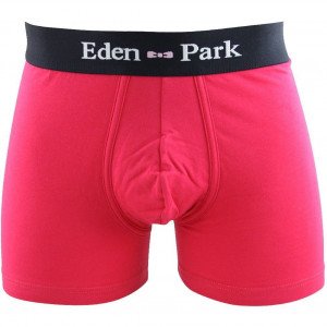 EDEN PARK Boxer Homme Coton ONE Ecarlate