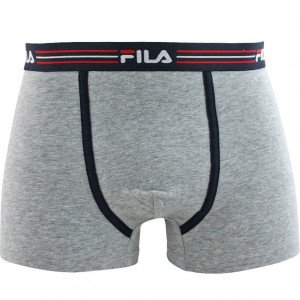 FILA Boxer Homme Coton CONTRAST Gris