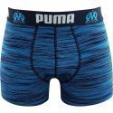 PUMA Boxer Homme Coton SPACEDYE Marine Bleu OLYMPIQUE DE MARSEILLE