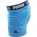 PUMA Boxer Homme Coton SPACEDYE Bleu turquoise OLYMPIQUE DE MARSEILLE