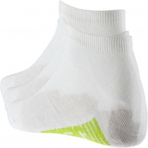 FREEGUN Lot de 3 paires de Socquettes Homme Coton SNEAK Blanc