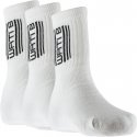 WATI B Lot de 3 paires de Chaussettes Garçon Coton LOG Blanc Noir