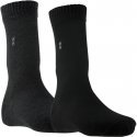 CLASSIC Lot de 2 paires de Chaussettes Homme Microfibre CLAS Croix Anthracite Noir