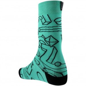 PULL IN Chaussettes Mixte Coton THEOREME Vert