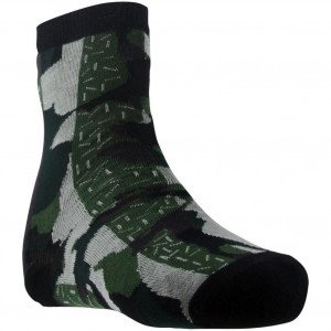 PULL IN Chaussettes Mixte Coton DISCRET Vert