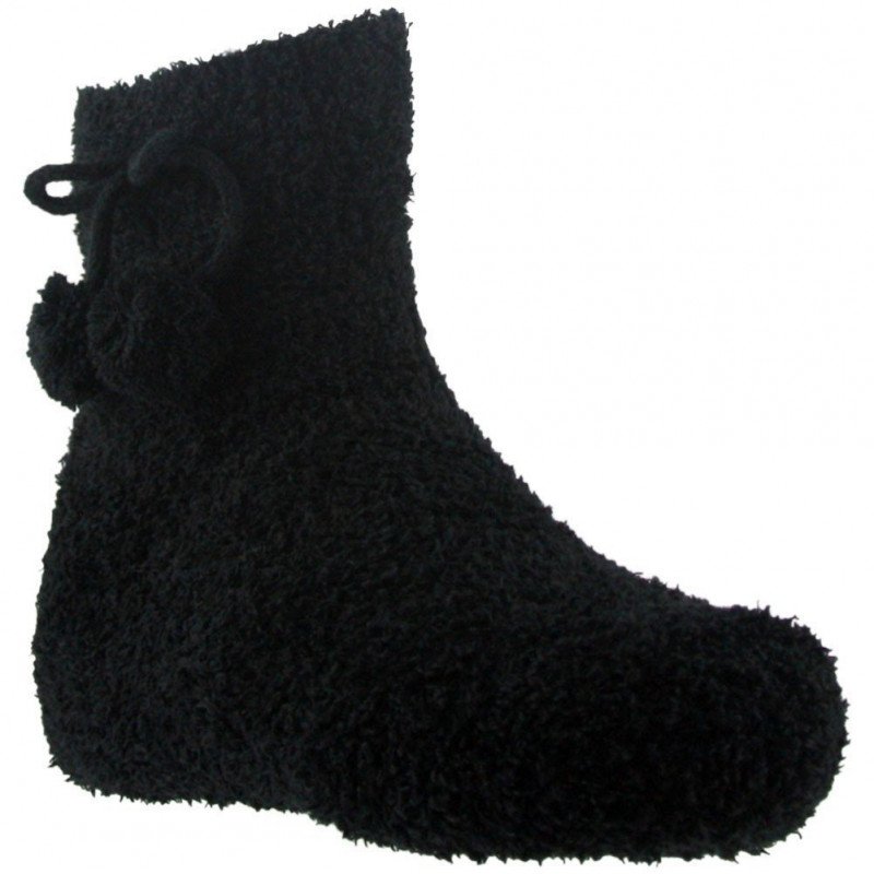 DIM Chaussettes Femme Microfibre COCOON Noir