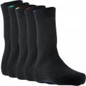 DIM Lot de 5 paires de Chaussettes Homme Coton ECODIM Anthracite