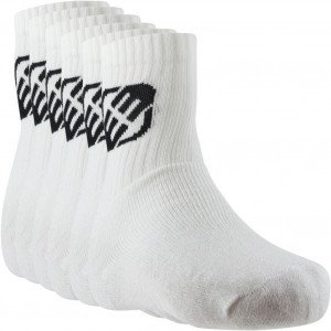 Chaussettes hautes femme Sporty Look noires et blanches - DIM Style