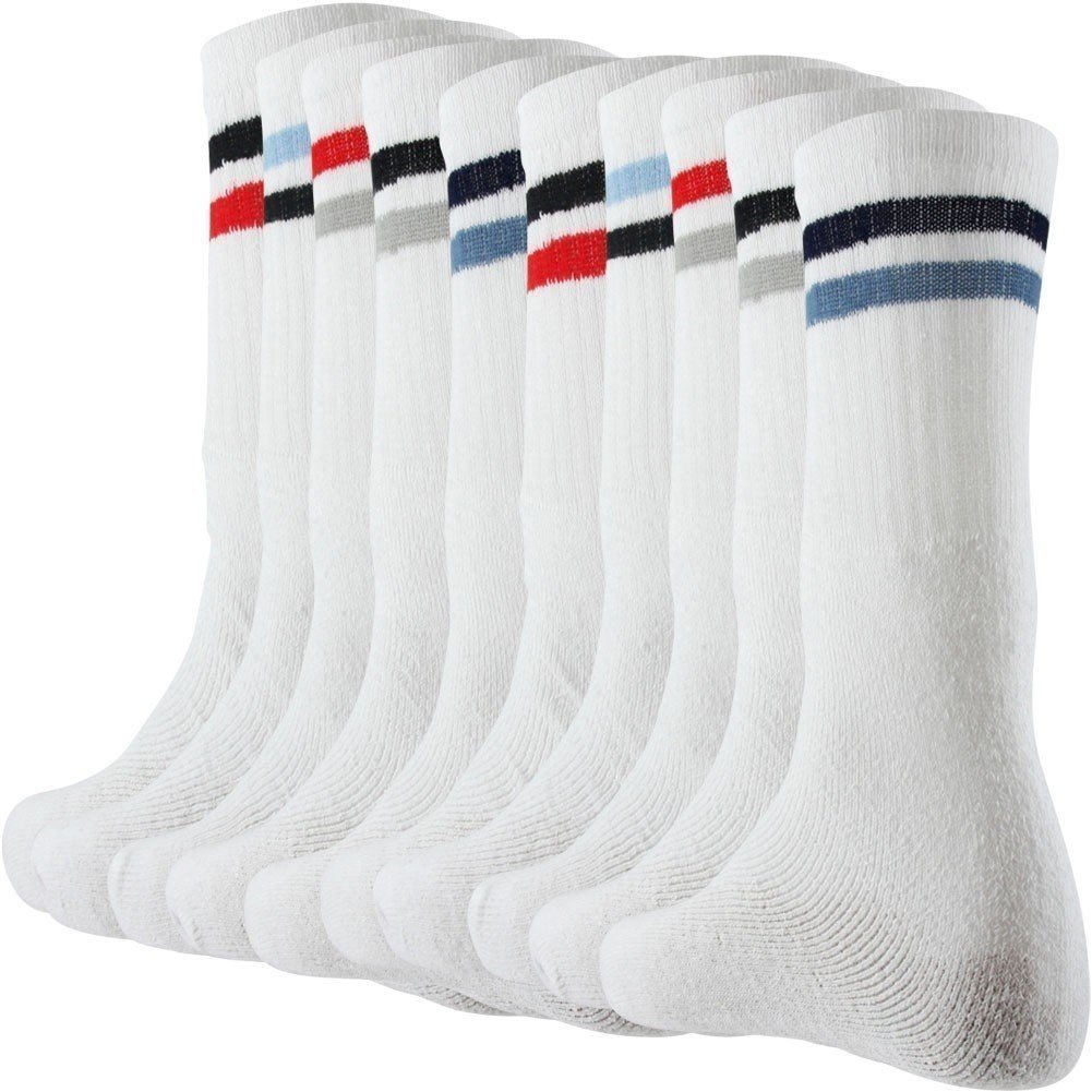 Lot de 10 paires de chaussettes de sport 41 / 46 - HOMME - Blanc ou No –  BOUTIQUE HULÉTI