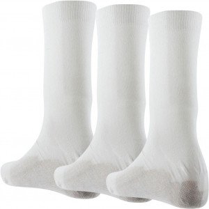 TWINDAY 3 paires de Chaussettes Homme Microcoton LESBLANCS Blanc